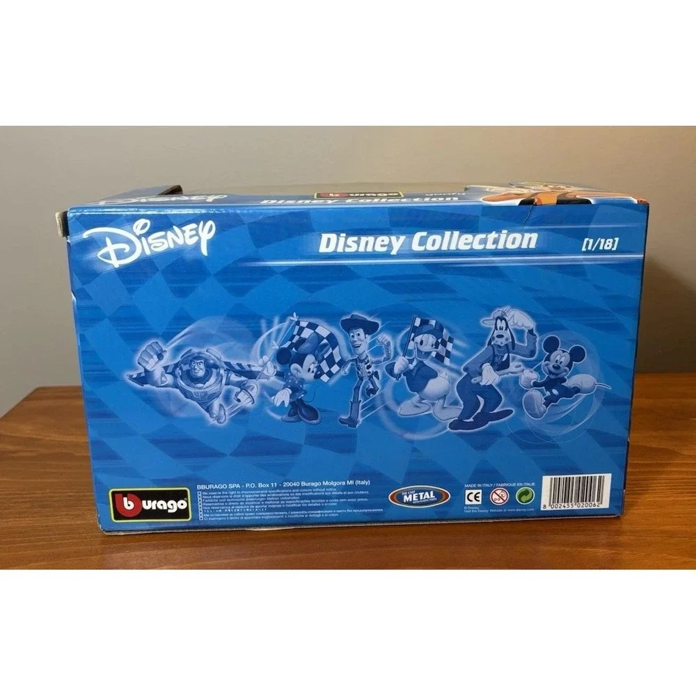 Bburago Disney Collection Goofy Dodge Viper GTS 1/18 Diecast Car 2006 Italy NIB